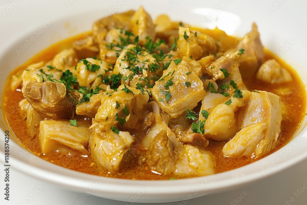 Traditional Mediterranean dish Madrid style tripe stew Traditional Mediterranean dish Madrid style tripe stew