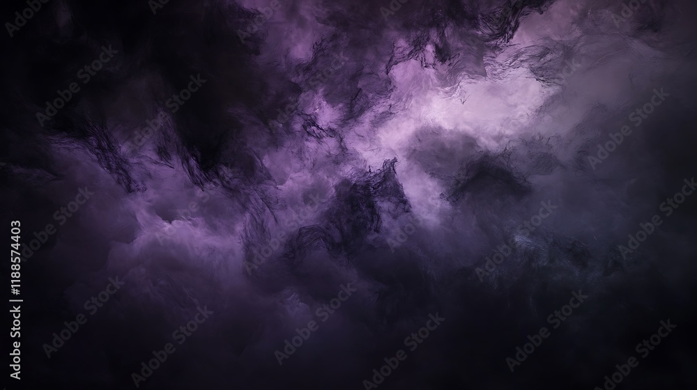 Obraz premium Dramatic Purple Cloudscape