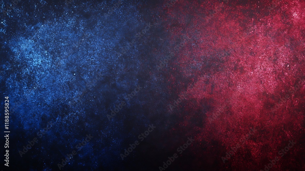 Obraz premium Abstract gradient background with blue and red colors