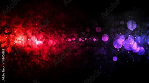 Abstract vibrant color bokeh background photo