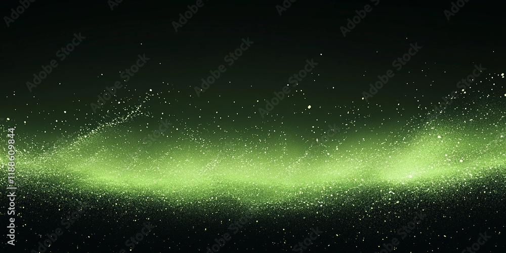 Obraz premium Grainy green, white, and black textured background with a noisy effect, perfect for modern design projects, book illustration style