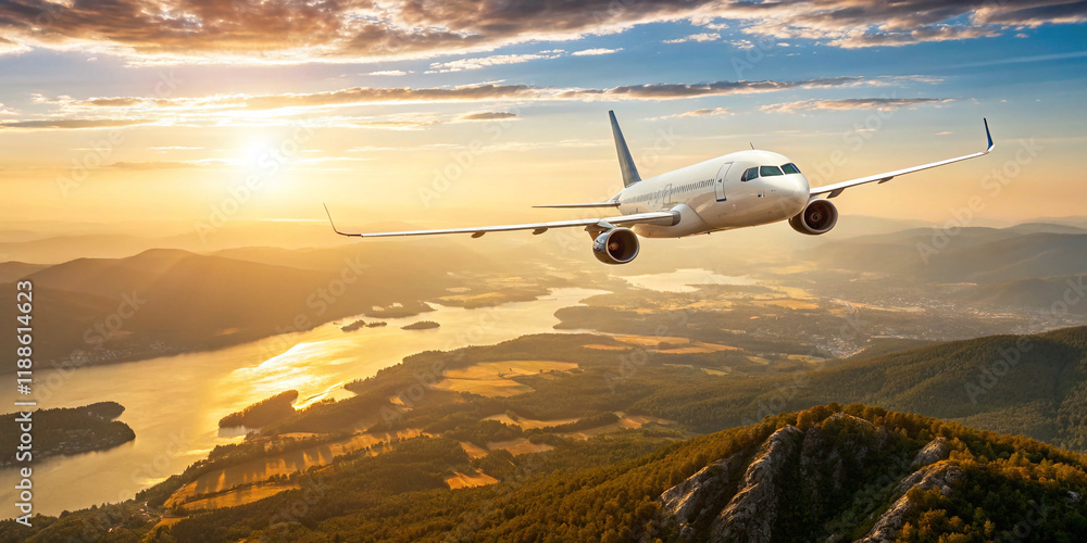Graceful Flight of a Modern Passenger Airplane Graceful Flight of a Modern Passenger Airplane
