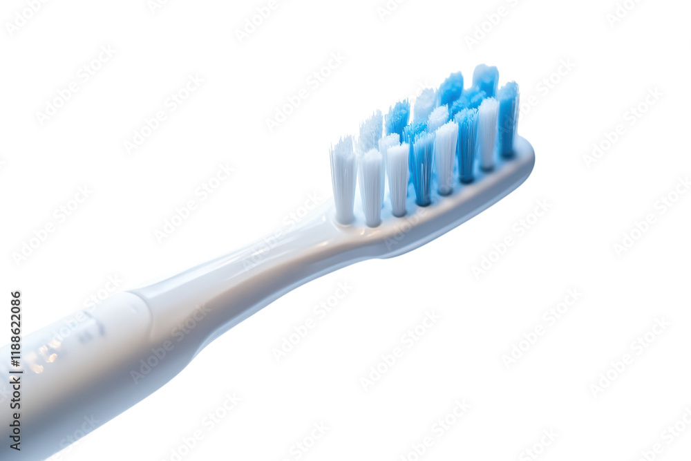High-Efficiency Electric Toothbrush Isolated on transparent Background High-Efficiency Electric Toothbrush Isolated on transparent Background