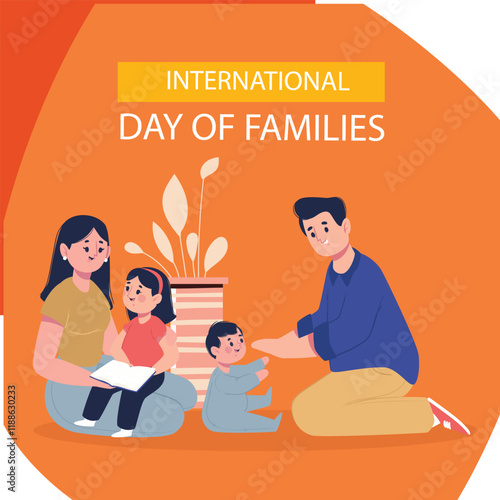 Saudi Arabic happy family parents couple kids and their son, WITH NATIONAL DRESS FLAT DESIGN VECTOR  man wearing traditional dishdash or kandura , the woman wearing the black abaya and shelya, dress