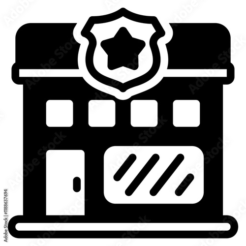 Police station icon