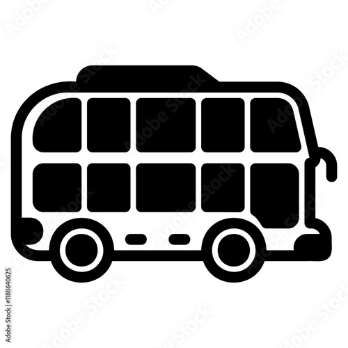 double decker bus icon