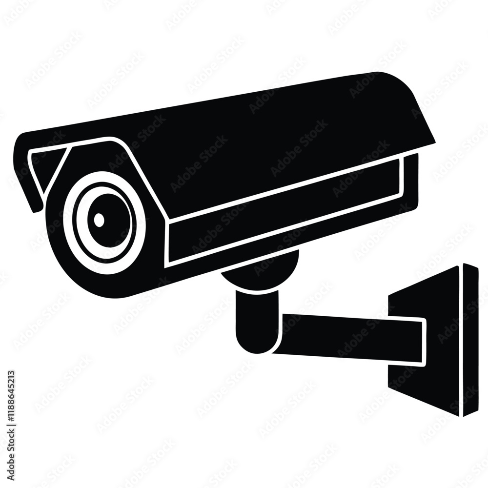 security camera isolated on white security camera isolated on white