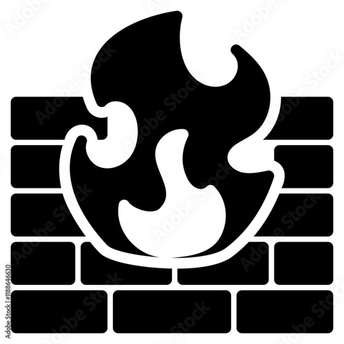 Firewall icon