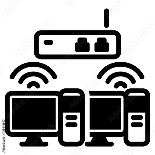 Wireless connection icon
