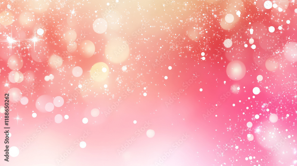 romantic sparkling pink and gold bokeh background for festive holiday design romantic sparkling pink and gold bokeh background for festive holiday design