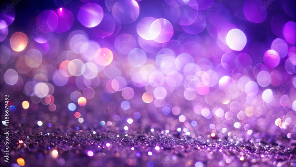 Purple Bokeh Glitter Abstract Background, Circular Lights, Sparkling Texture Bokeh, Glitter Purple Bokeh Glitter Abstract Background, Circular Lights, Sparkling Texture Bokeh, Glitter