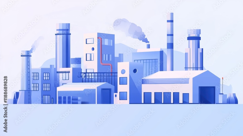 Fototapeta premium Overcoming challenges in implementing manufacturing innovations a high-fidelity analysis