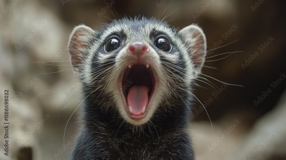The mighty, domineering and very cute civet cat The mighty, domineering and very cute civet cat