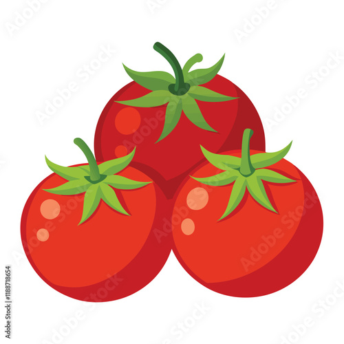 tomato with drops
