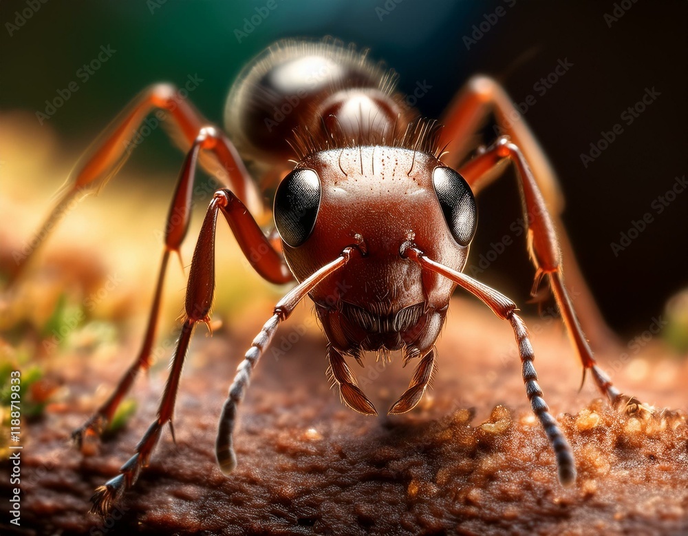 Forest ant closeup Forest ant closeup