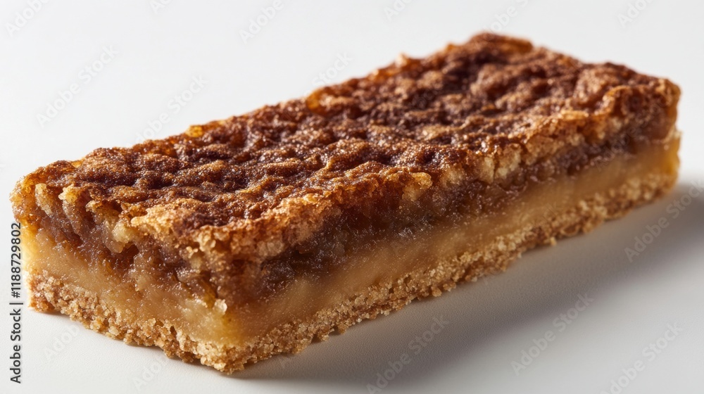Delicious Caramel Layered Dessert Bar with Crunchy Topping