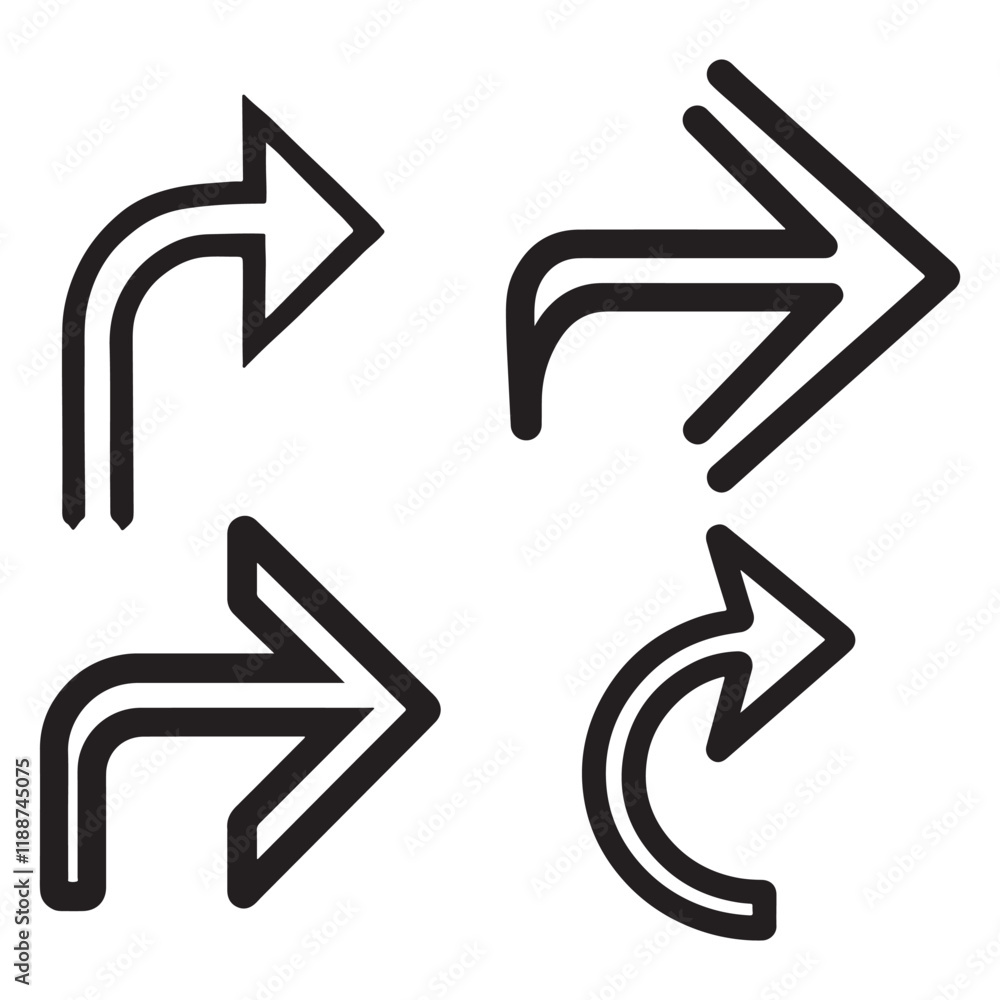 High-Quality Right Arrow Icon for Marketplaces High-Quality Right Arrow Icon for Marketplaces