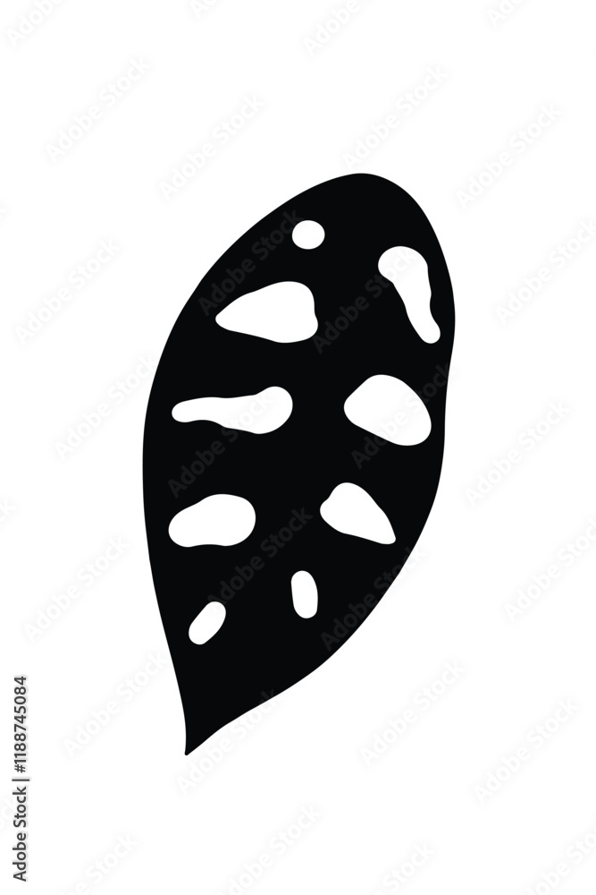 Tropical Leaf Clipart Vector Illustration Tropical Leaf Clipart Vector Illustration