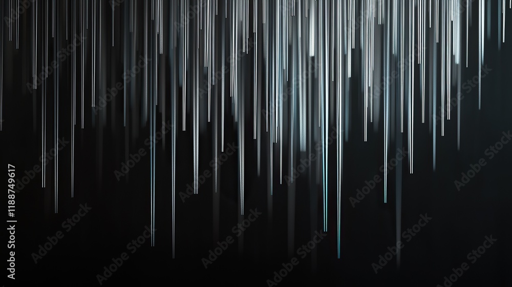 **Abstract vertical streaks resembling liquid mercury **Abstract vertical streaks resembling liquid mercury