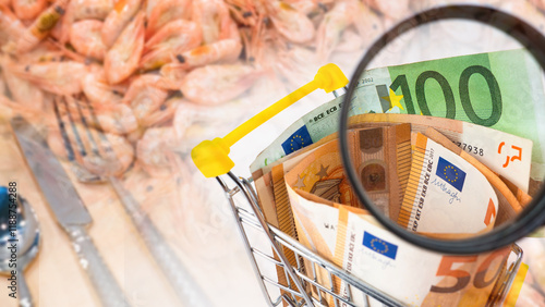 Food inflation. Money over ...