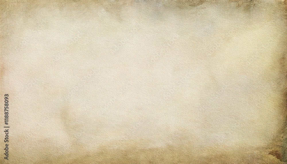 Obraz premium aged parchment texture with soft beige and brown tones, perfect for vintage designs, background, invitations, or antique art projects