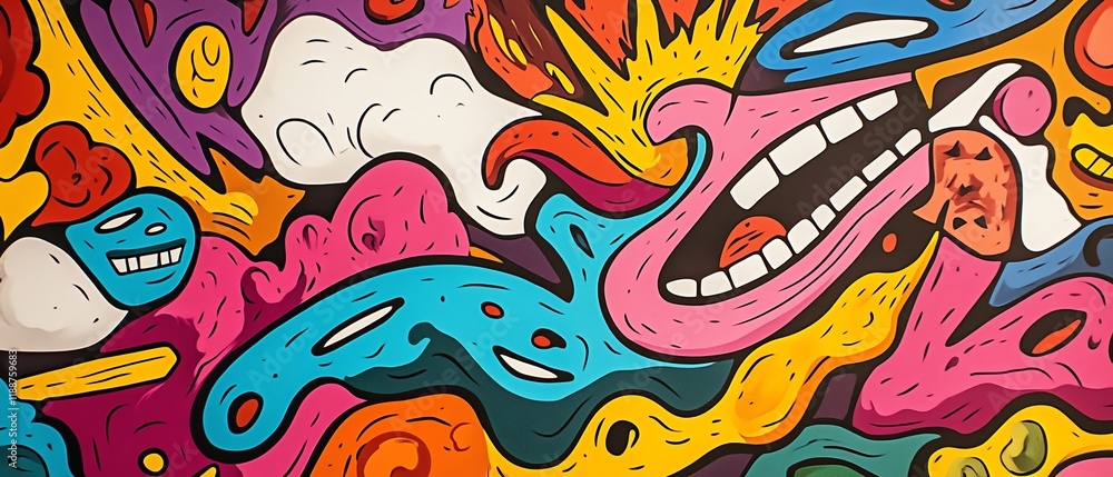 Vibrant abstract art. Colorful doodles and shapes create a psychedelic, energetic design. Perfect for backgrounds, websites, and more! Vibrant abstract art. Colorful doodles and shapes create a psychedelic, energetic design. Perfect for backgrounds, websites, and more!