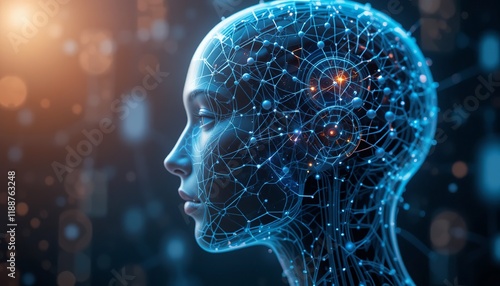 Artificial intelligence in humanoid head
