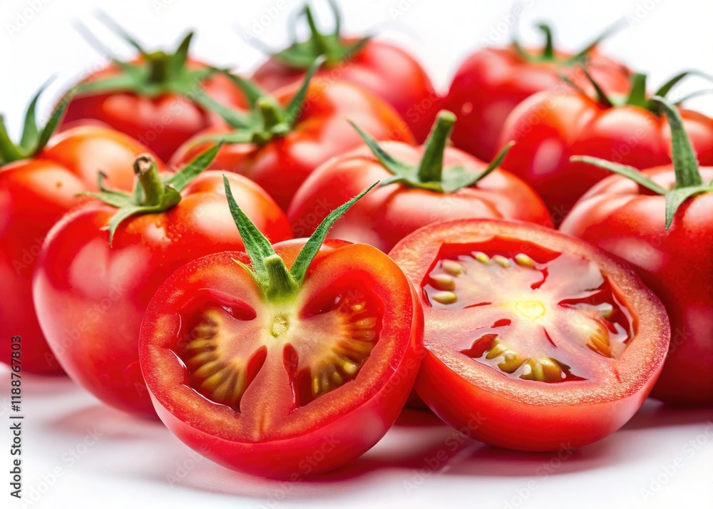 Juicy Tomato Slices: High-Resolution Photography for Food Blogs & Websites Juicy Tomato Slices: High-Resolution Photography for Food Blogs & Websites