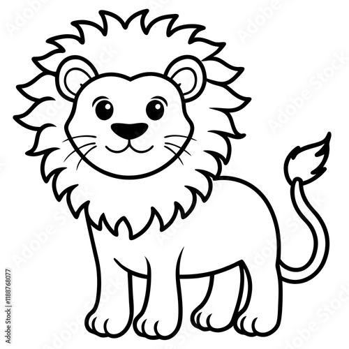 lion cartoon character