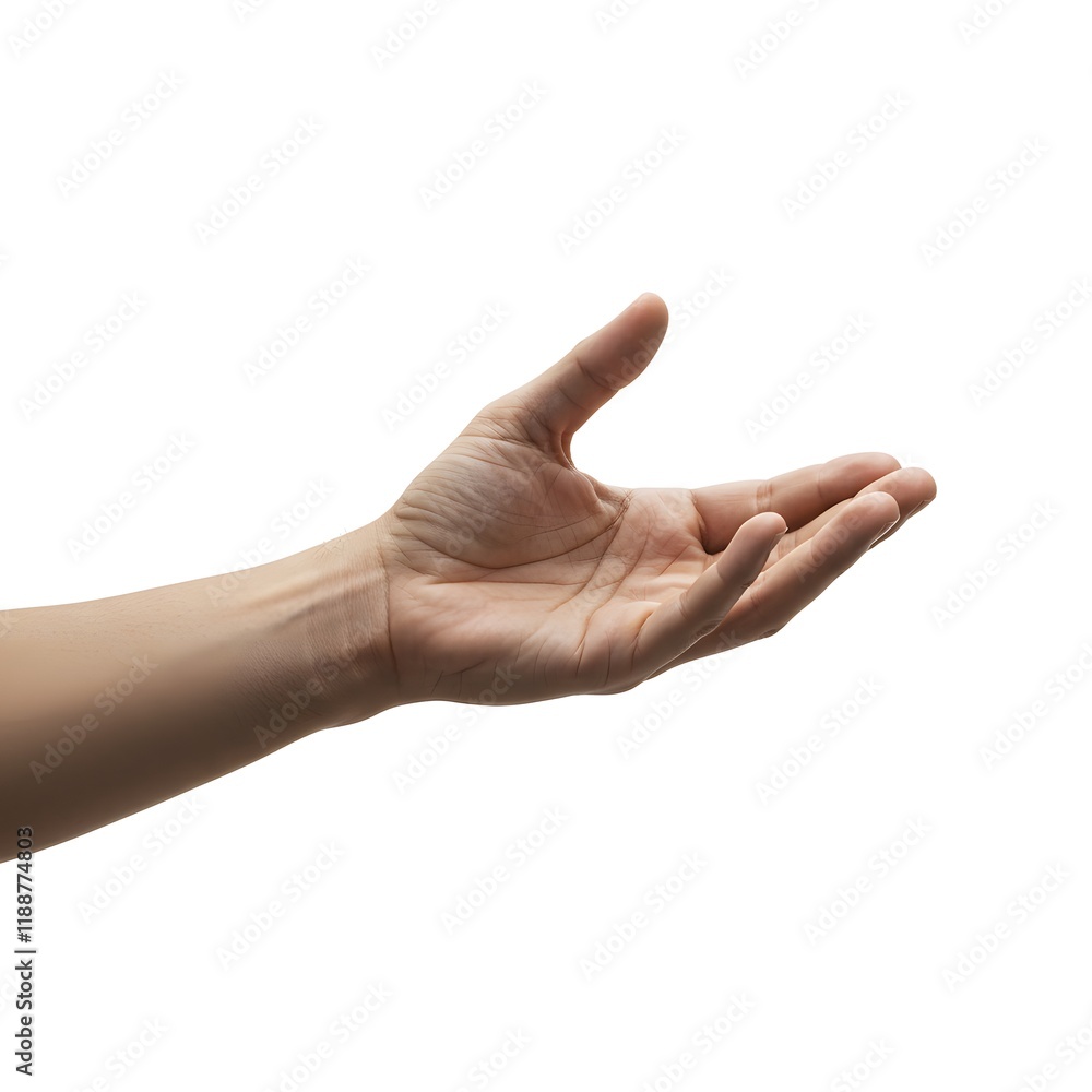 Empty hand model high quality image Empty hand model high quality image