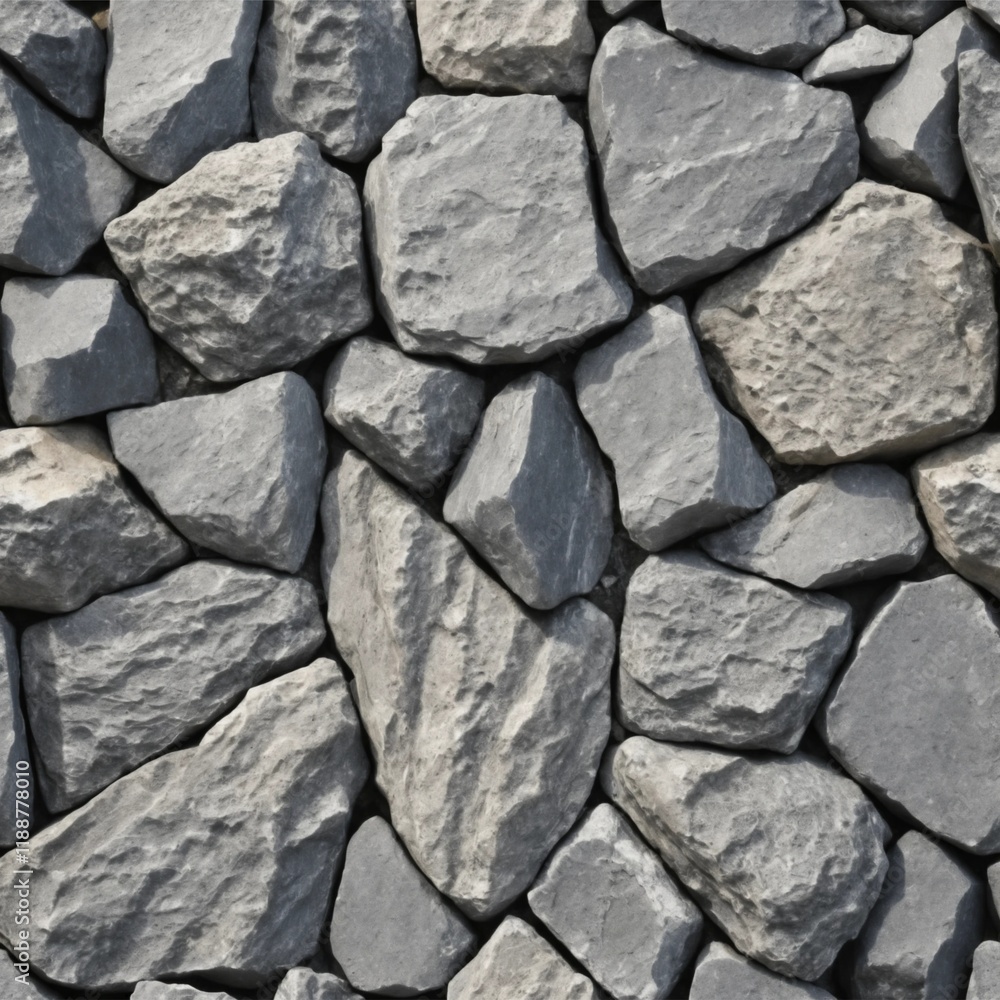 stone wall texture background , gray stone siding with different sized stones . generative ai stone wall texture background , gray stone siding with different sized stones . generative ai