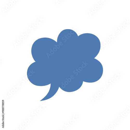 cloud bubble speech element