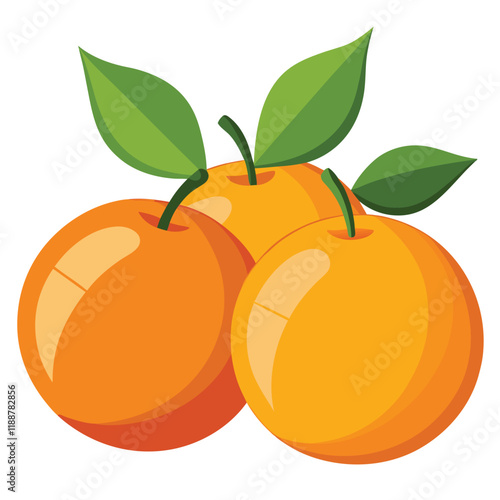 illustration of ripe apricots