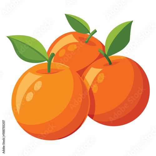 illustration of ripe apricots