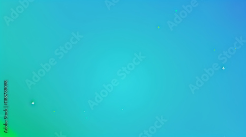 Wallpaper Mural Teal light burst abstract beautiful rays on dark background with mint and golden sparkles Torontodigital.ca