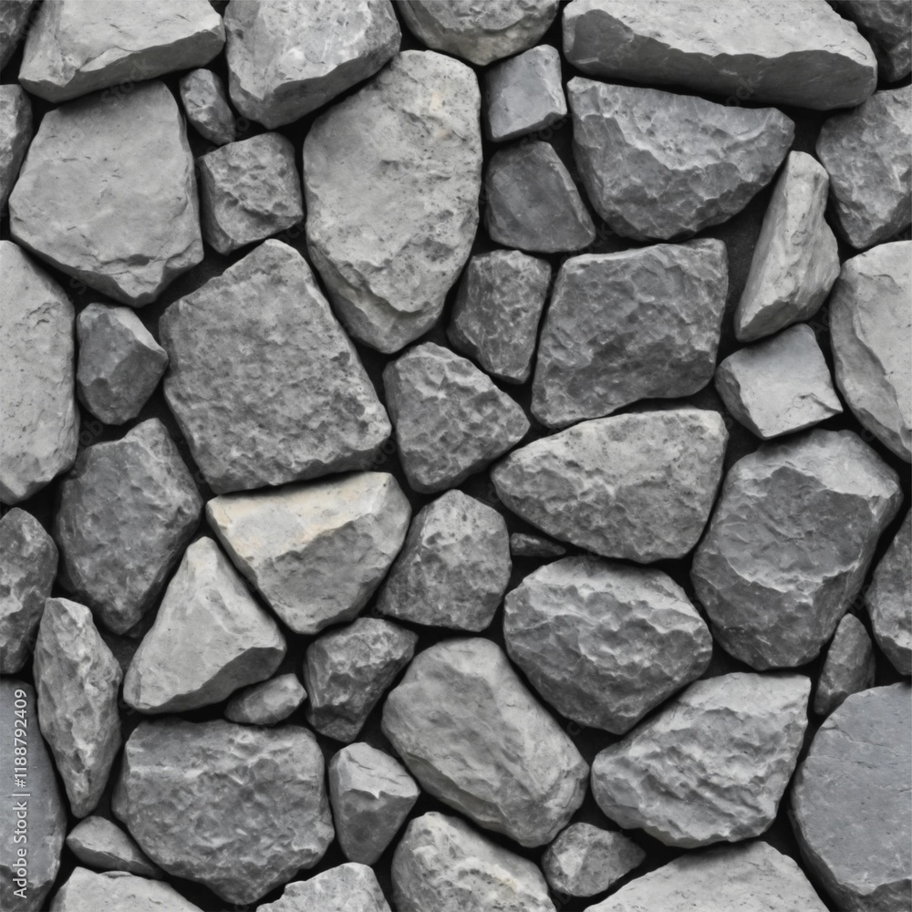 stone wall texture background , gray stone siding with different sized stones . generative ai stone wall texture background , gray stone siding with different sized stones . generative ai