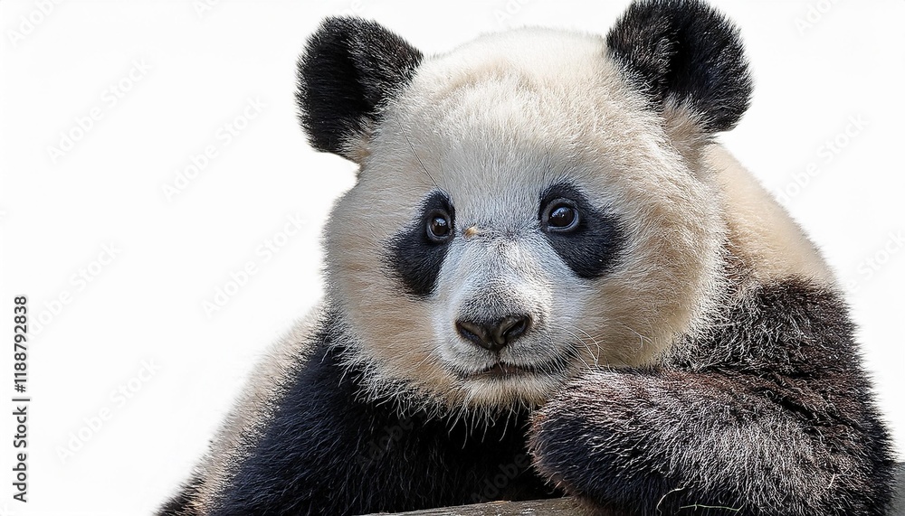 Obraz premium giant panda 18 months