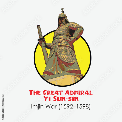 Yi Sun-sin was a Korean admiral and military general famed for his victories against the Japanese navy during the Imjin war in the Joseon period