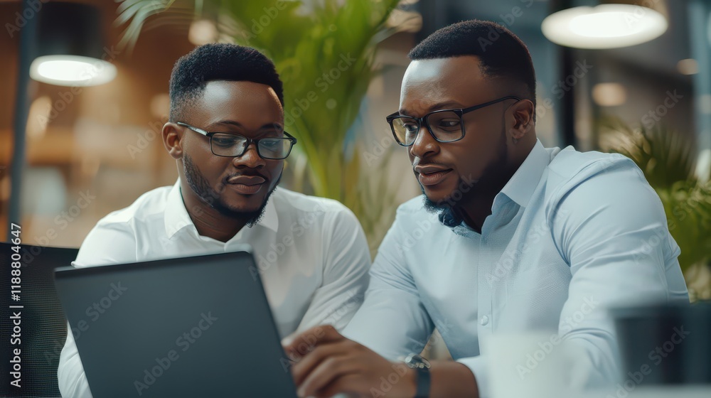 Professionals Collaborating in a Modern Office Environment Professionals Collaborating in a Modern Office Environment