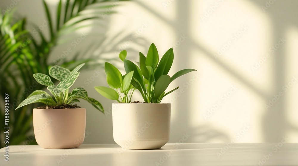 Thriving Seedlings Soaking in Natural Light for Eco-Friendly Imagery Thriving Seedlings Soaking in Natural Light for Eco-Friendly Imagery