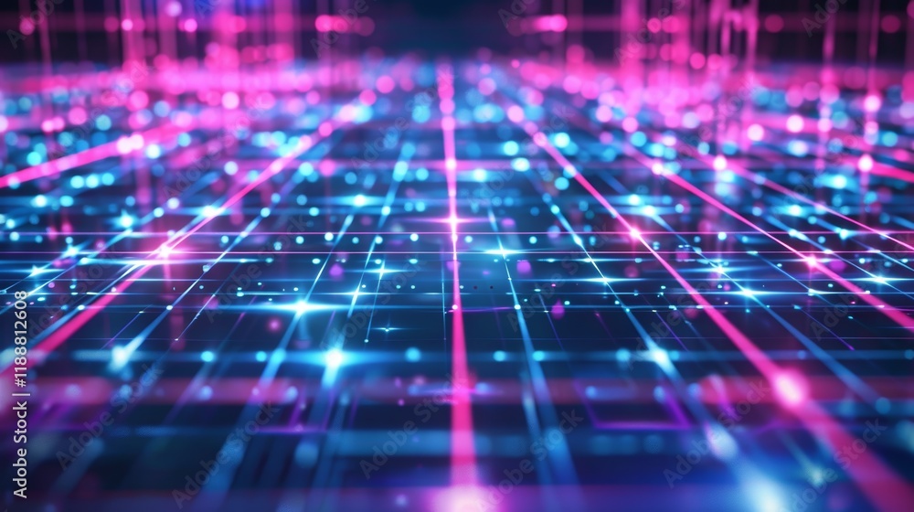 Abstract Digital Network Wallpaper Abstract Digital Network Wallpaper