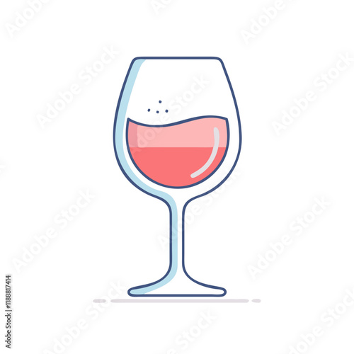 ros glass vector icon, ros glass vector illustration - simple illustration of ros glass, perfect for logos,and ros glass -themed designs.