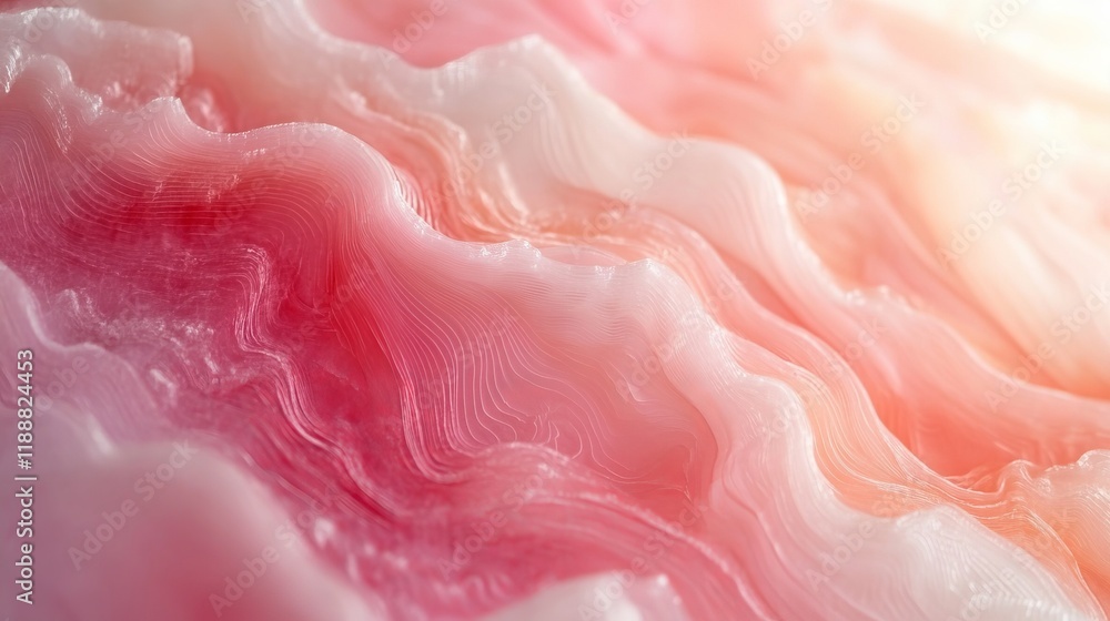 Elegant Close Up of Striking Pink and White Marble Showcasing Unique Patterns and Textures in Detail Elegant Close Up of Striking Pink and White Marble Showcasing Unique Patterns and Textures in Detail