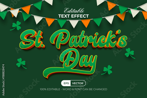 Text Effect St patricks day