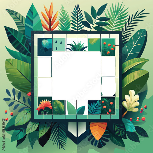 Frames that incorporate printed photos on the material itself, Thai photo frame, collage templates, birthday collage, collage art.
