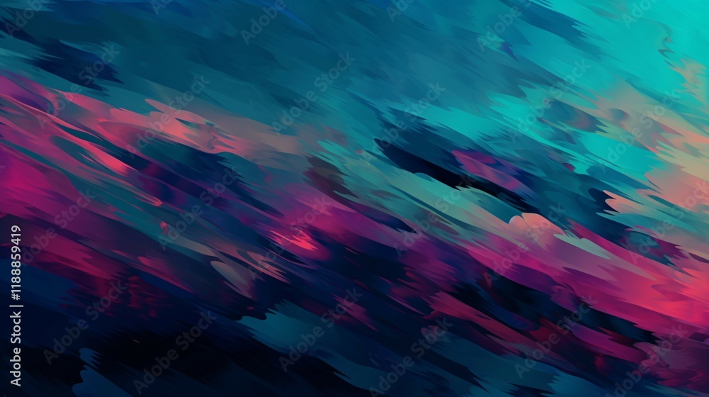 Teal and Pink Brush Stroke Abstract Background Teal and Pink Brush Stroke Abstract Background