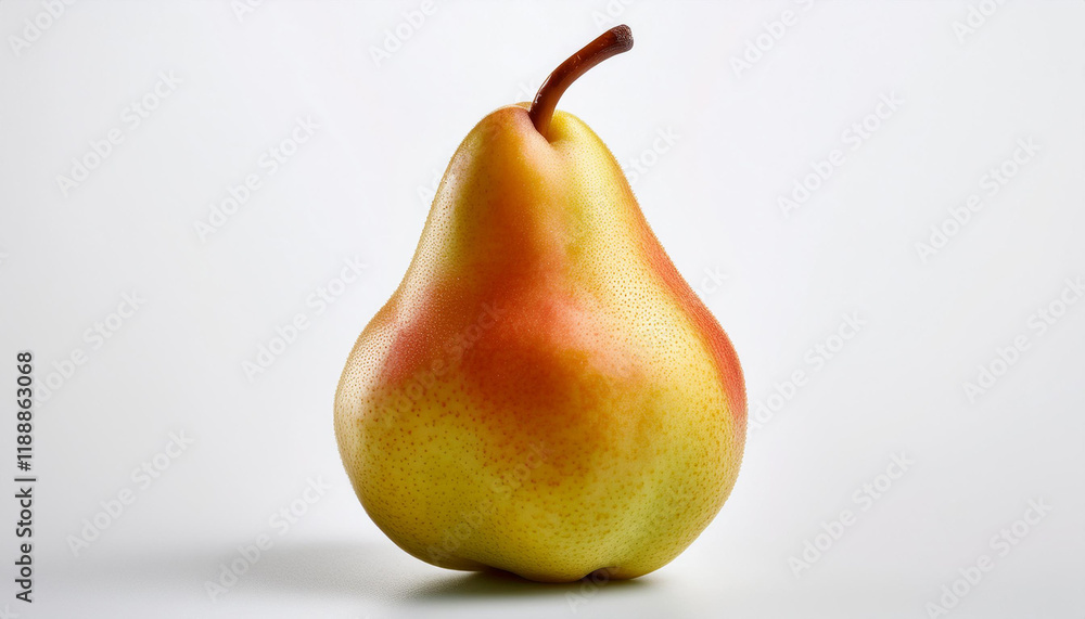 ripe pear remoted on white historical past ripe pear remoted on white historical past