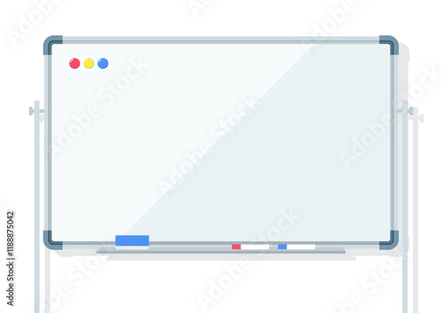 ホワイトボードのイラスト背景素材