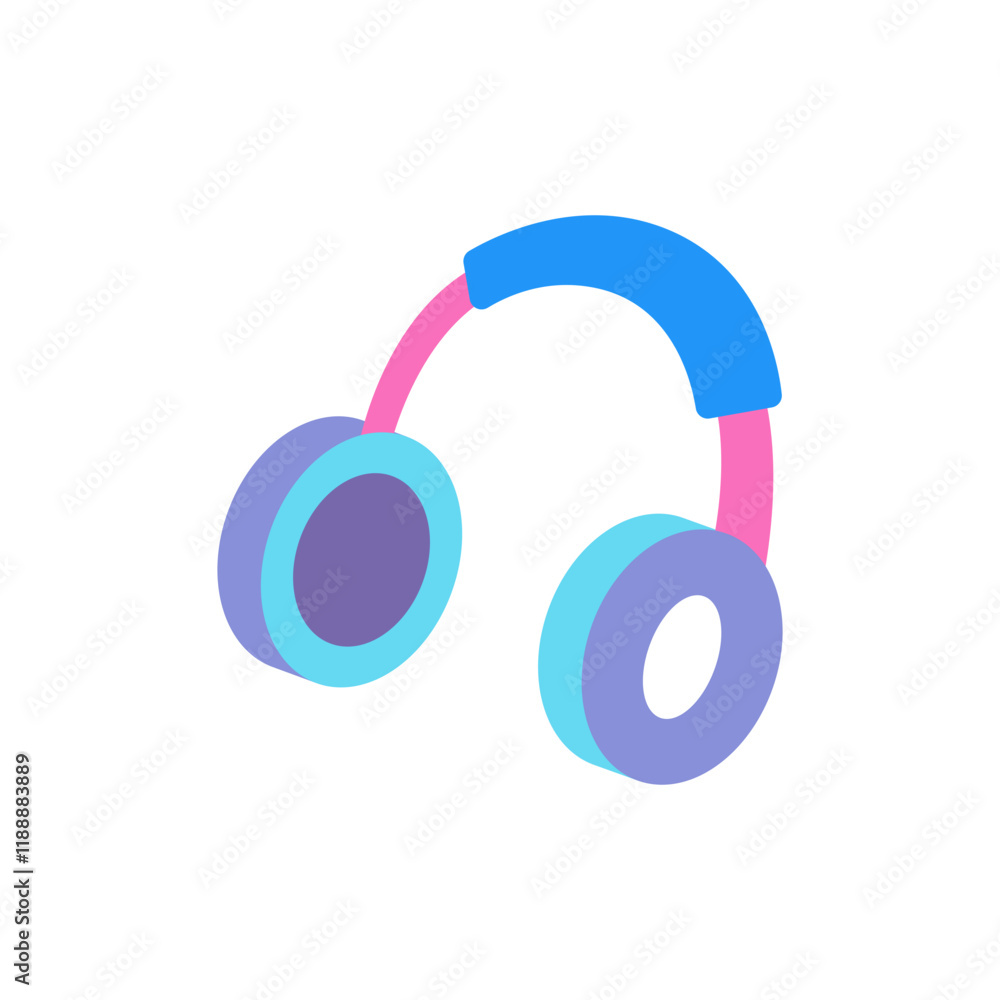 cute headphones isolated cute headphones isolated