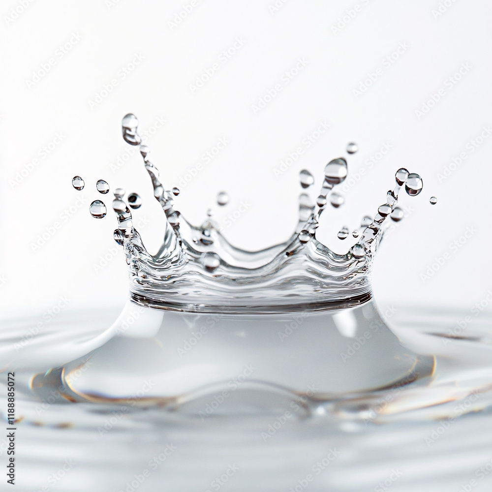 Crystal Clear Drop of Refreshing Water with Unmatched Purity and Detail H2O pure Crystal Clear Drop of Refreshing Water with Unmatched Purity and Detail H2O pure